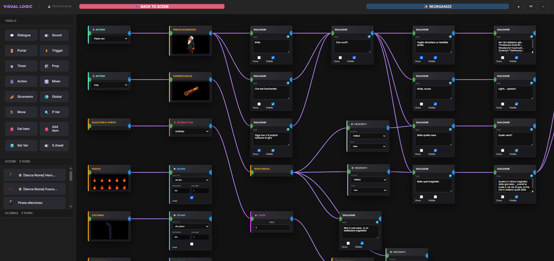 Visual Logic Editor